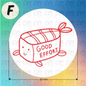 Pre-Inked Teacher Encouragement Stamp – 22mm Round