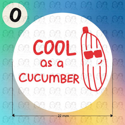 Pre-Inked Teacher Encouragement Stamp – 22mm Round