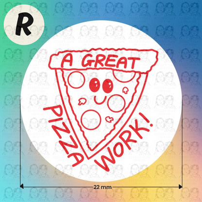 Pre-Inked Teacher Encouragement Stamp – 22mm Round